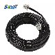  Telephone Cable Cat3 Rj11/Rj12 Patch Cord 4 Cores 2 Pairs Stranded CCA Bc Wires