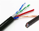 Manufacturer Best Price Fast Delivery LAN Cable UTP Cat5e with Power Cable