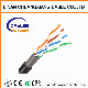 LAN Cable Double Sheath UTP Cat5e Network Cable Computer Security Communication Cable Outdoor Data Cable Copper/CCA