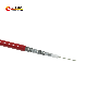  High Quality CCA CATV 75ohms Rg6t Coaxial Cable Hot Sale TV Signal Tri Sheild Siamese Power Wire Electric CCTV Camera Video Cable