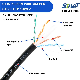  Enhanced CAT6 Plenum Cable - 550 MHz, Solid Bc, UTP