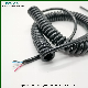 4 Wires PVC Coiled Electrical Spiral Cable for Microphones