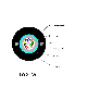 GYXTW Optical Fiber 2 4 6 8 12 Cores Self-Supporting Stranded Loose Tube Fiber Cable Steel Tape Customization manufacturer