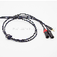  Connector XLR Male to 3.5mm Stereo Plug Audio Interconnect Cable (FYC06)