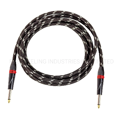 Effect Pedal Instrument Guitar Cable with Connector 1/4" Jack (FGC31)