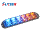  Red Blue Car Grille LED Strobe Flashing Warning Light (LH66)