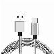  New Style Type C Data Cable Fast Charging USB-C Cable Metal Tube USB a to Type C Charger Data Cable