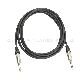 Electric Guitar AV Cable 1/4" with Audio Connector 1/4" Mono Plug (FGC08)