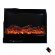 Home Room Heater Phone APP Remote Control LED Marble Fireplace Inset Decorative Electric Fireplace (EMP-02)