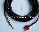 1/4" Mono Trs to Banana PRO Audio Speaker Cable