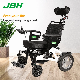 Aluminum Alloy Light Power Reclining Adjustable Control Electric Intelligent Wheel Chair manufacturer