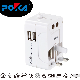 All in One Multi Plug and Socket Adapter with 2*USB