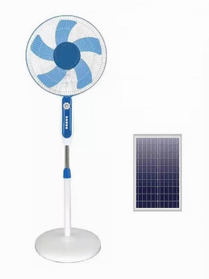 18" Stand 12V 40W Solar Powered Rechargeable Fans