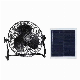 12-16-18 Inch 12V Solar Rechargeable Solar Table Fan with USB Port