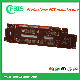 Customized Power Supply Module Red Printed Wiring Board, PCB Circuits