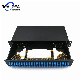  Sliding Fiber Optic Patch Panel 19′ ′ 1u ODF Rack 24 48 96 144 Port Optical Distribution Frame Distribution Terminal Box