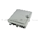 Wall Mount Type Outdoor ABS Plastic 12 Core Small Terminal Box with Sc Adaptor manufacturer