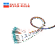 12 Color Om3 Multi Mode Fiber Optic Pigtail with LC/Upc Connector