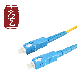 Factory Sc Yellow Fiber Adapter Optic FTTH Data Transmission Sc-Sc manufacturer