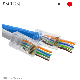 8p8c 3u 10u 30u End Pass Through RJ45 Crimp Tool Pass Through Cat5e CAT6 Connector RJ45 manufacturer