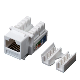 CAT6 Keystone Jack with 180 Degree Wire Punching