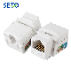  Supplier UTP Cat5e Cat 6 Keystone Jack RJ45 Modular Jack