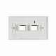  America Face Plate 120 RJ45 Cable Wall Faceplate
