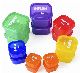 Rainbow Color 21 Day Portion Control Diet Plastic Box Set (7 Piece) BPA Free Food Storage Containers Lose Weight