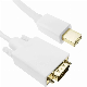 Mini Displayport Male to VGA Male Cable HD 1080 p