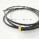  2500mm Electrical Waterproof RF Coaxial LMR240 Cable Jumper Assembly with SMA Female Bulkhead Crimp to SMA Male Right Angle Crimp Connectors