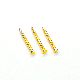 Connector Terminal Pins Brass Gold Plated SMT Spring Loaded Pogo Pin