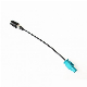 Raku 2 Male to Aakra Male Car Radios Coaxial Antenna Adadpter