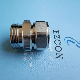 DIN 7/16 Female to 7/16 Male RF Coaxial Adapter