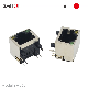 PCB Mount LED Transformer RJ45 Modular Jack 8p8c manufacturer