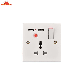 Bakelite 13 Multi Electric Wall USB Socket with 2 USB Charger