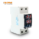 40A 63A 2p 3p 220V Automatic Digital Adjustable Voltage Protector Power Surge Protector Over Under Voltage Protector