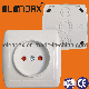 German Standard Wall Mounted Wall Socket Without Earth (S8009)