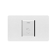 White PC Material Calling Door Bell Ding Dong Push Button Wall Switch