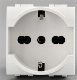 Italy Standard Functional Module 10/16A 250V Presa Schuko 2p+T Wall Socket manufacturer