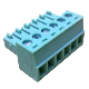 3.5/3.81mm OEM Factory Price 6 Position Connector Terminal Block