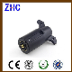 European Ce PVC Plastic 12V 24V 10A 7pin 13pin Male and Female Vehicle Trailer Connector