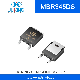 Juxing Mbr345ds 45V3a Ifsm80A Surface Mount Schottky Rectifiers with to-252 Package manufacturer