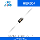  Juxing Her304G Vf1.3V300V3a Ifsm150A High Efficiency Rectifiers Diode with Do-27 Case