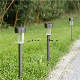  Solar LED Pathway Lights Stainless Steel Solar Stake Lights Waterproof for Outdoor Garden Lawn Patio Landscape Path Driveway Decoration Lighting Esg10091