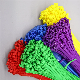  PA66 2.5X100-4.8X400mm Colourful Plastic Tie Self-Locking Nylon Cable Ties