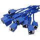 Modular Plug Over Molding Cable for Cat 5e Network Cable