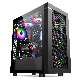 Eatx Dual-CPU Motherboard Support Tempered Glass Side Panel Gaming Case