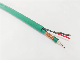 Green Color Polyethylene Jacket Cu Conductor Coax Cable manufacturer