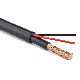 Rg59 with Power Coaxial Cable Rg59 Kabel for Monitor