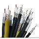  Rg174/Rg56/Rg58/Rg59/RG6 Coaxial Cable Od 6.2mm 0.75mm CCS Braiding 32